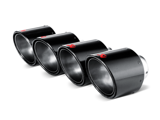 Akrapovic 2008-2020 Nissan Tail pipe set (Carbondia 125 mm) Corvette AKRAP-TP-NIR35C