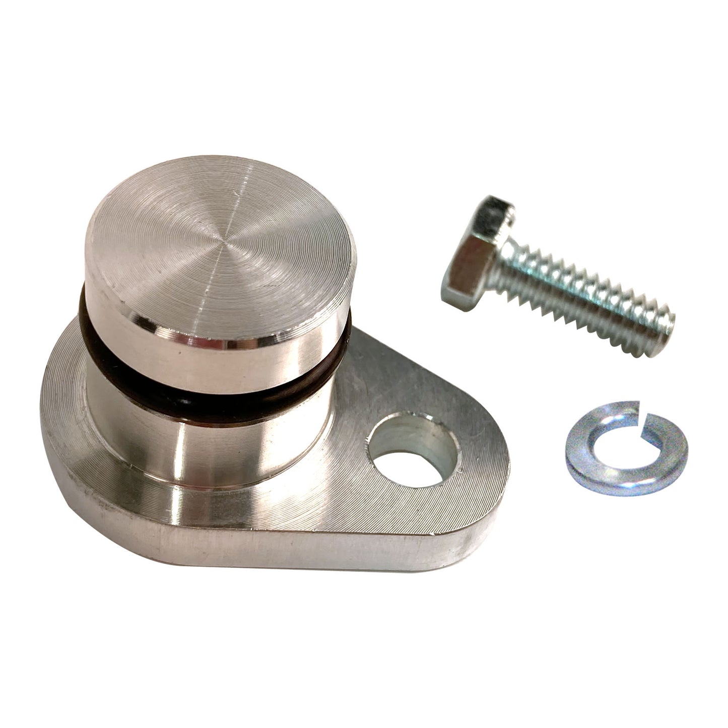 Silver Sport Transmissions Billet Speedometer Port Blockoff Assembly TKO/TKX/Magnum TRA-20088A