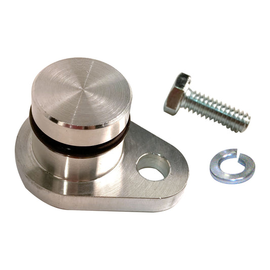 Silver Sport Transmissions Billet Speedometer Port Blockoff Assembly TKO/TKX/Magnum TRA-20088A