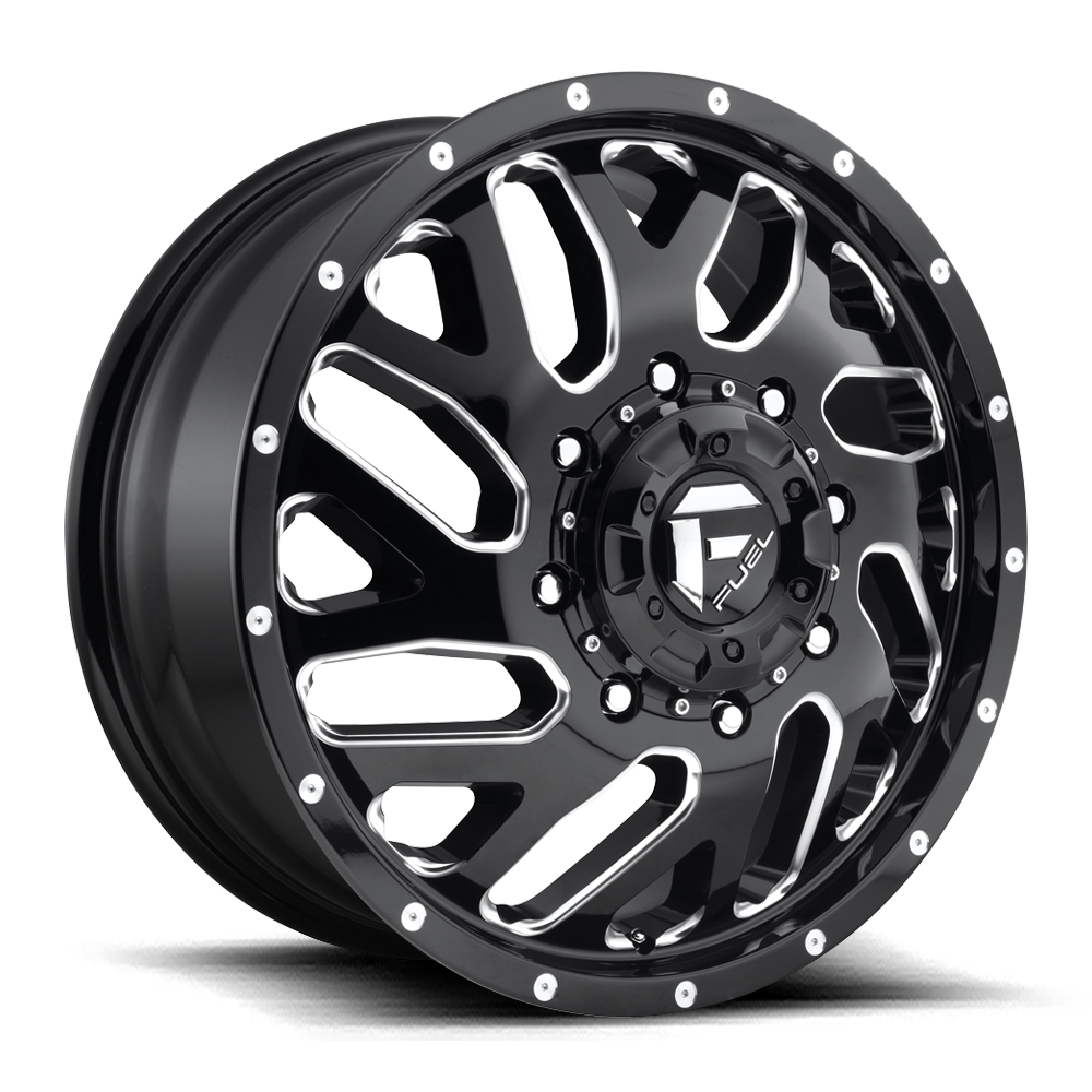 D581 20X8.25 8X200 GL-BLK-MIL 105MM