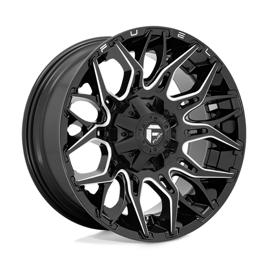 D769 22X10 6X135/5.5 G-BLK-MILL -18MM