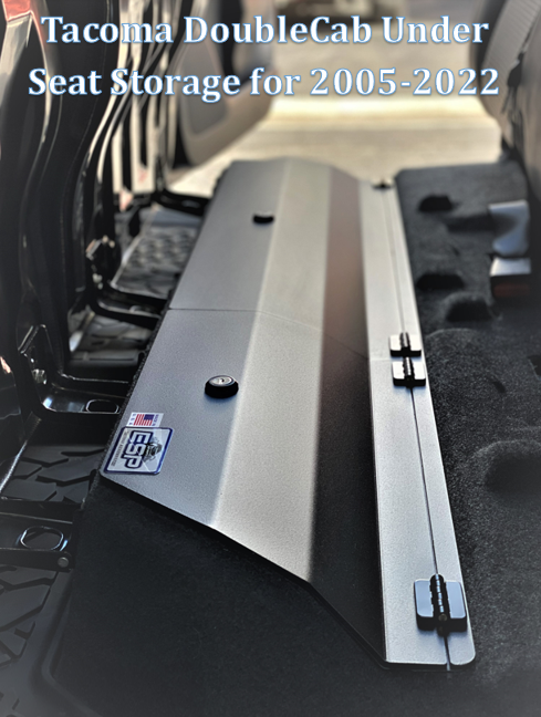 ESP Truck Accessories Lockable Metal Truck Storage For Under The Back Seat USSTACO-01