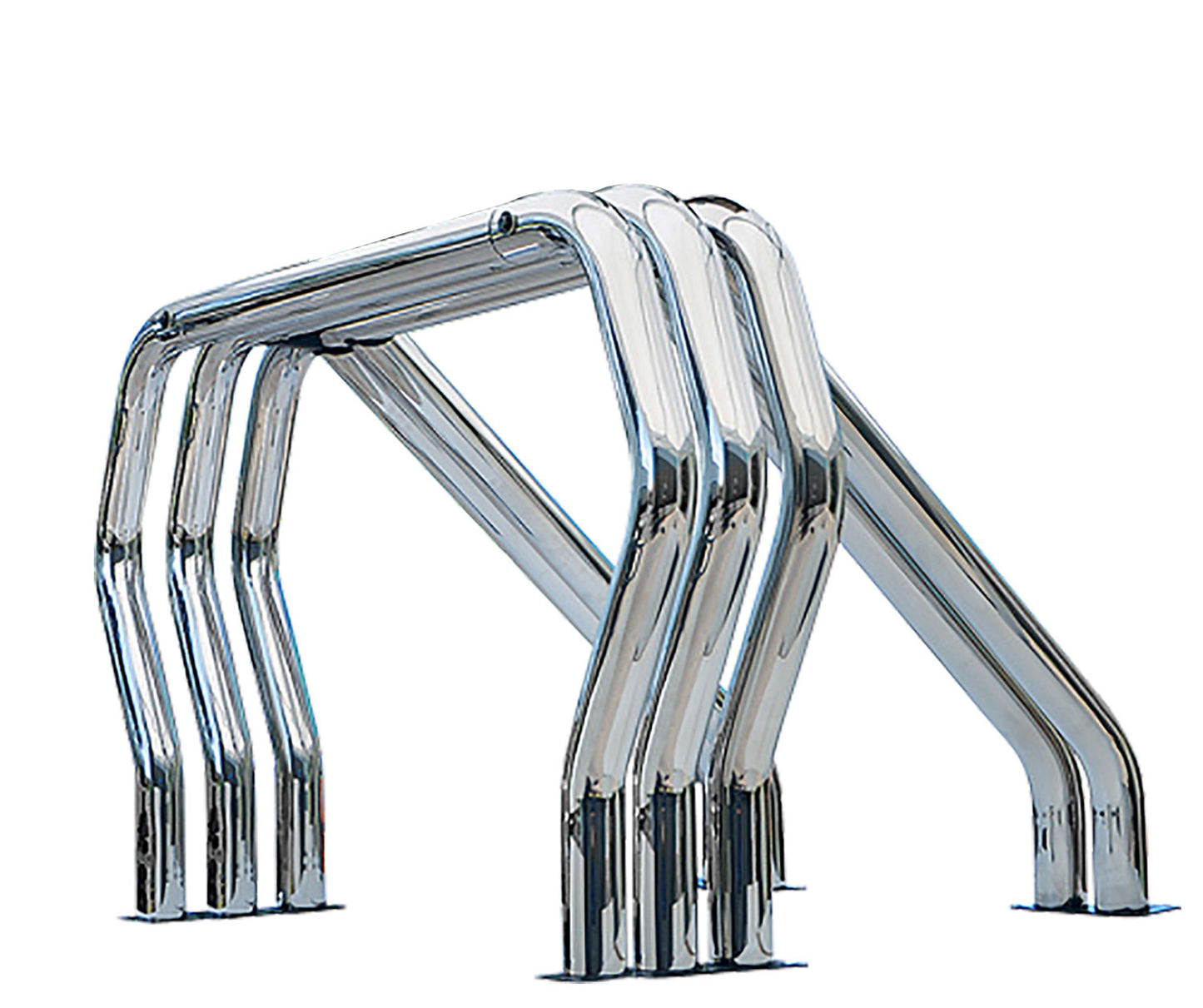 Go Rhino 9609560TDC Triple Bar/Single Kicker (Between Wheel Wells) Chrome