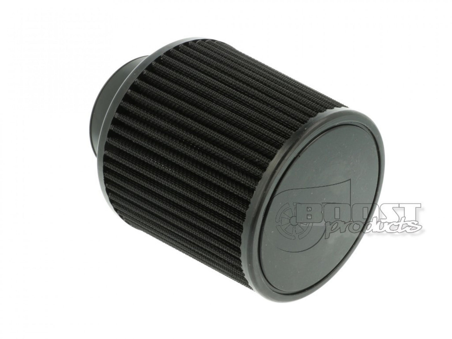 BOOST products Universal Air Filter 76mm (3") ID Connection, 127mm (5") Length, Black IN-LU-127-076