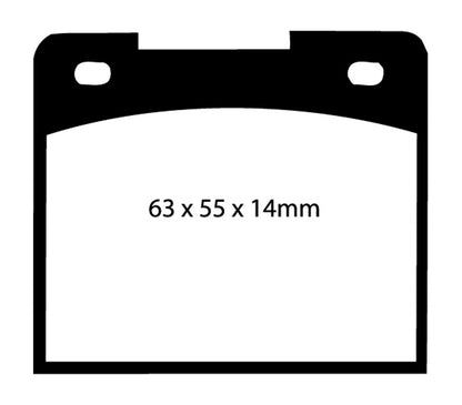 EBC UD044 Ultimax OEM Replacement Brake Pads