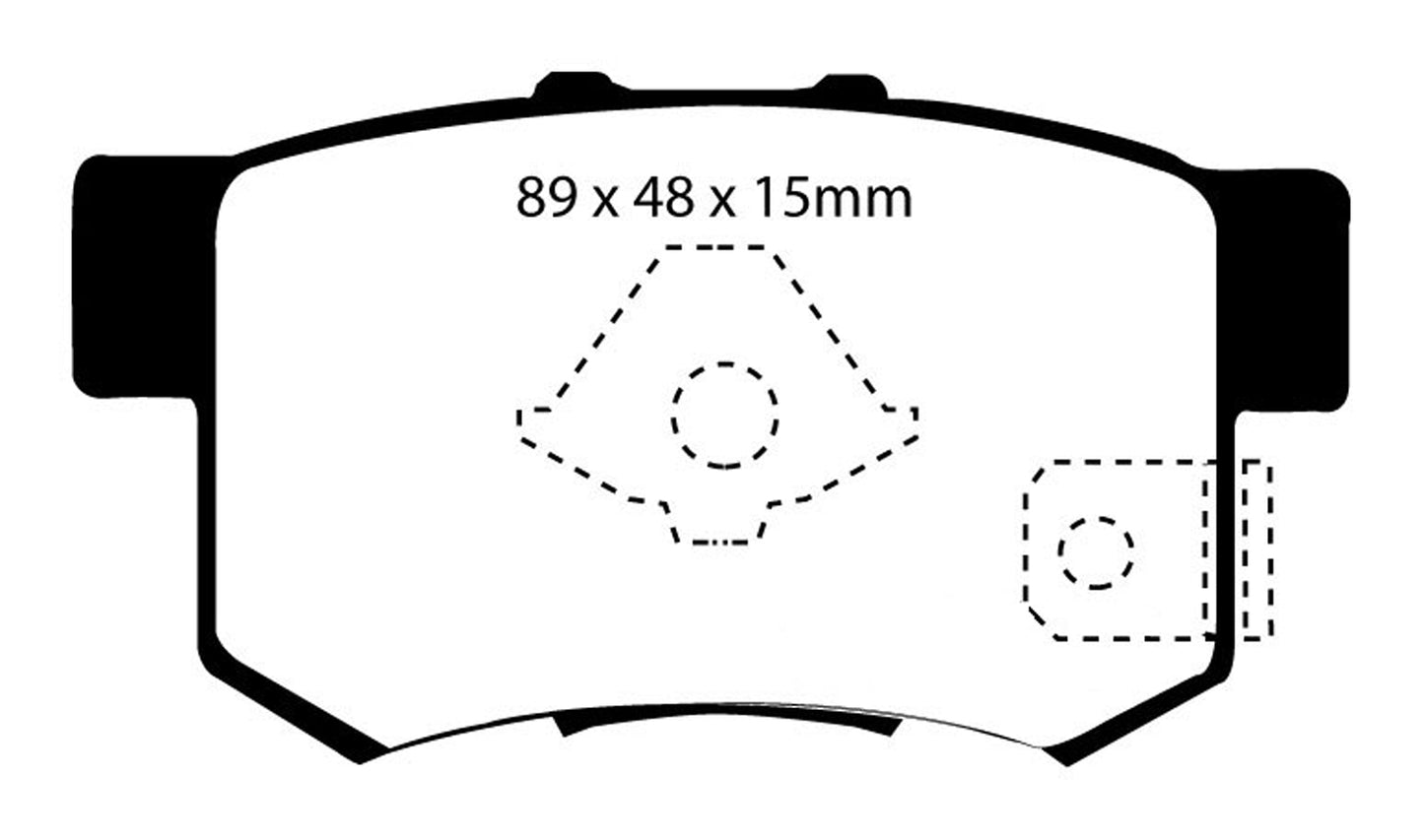 EBC UD1086 Ultimax OEM Replacement Brake Pads