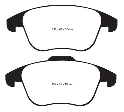 EBC UD1375 Ultimax OEM Replacement Brake Pads