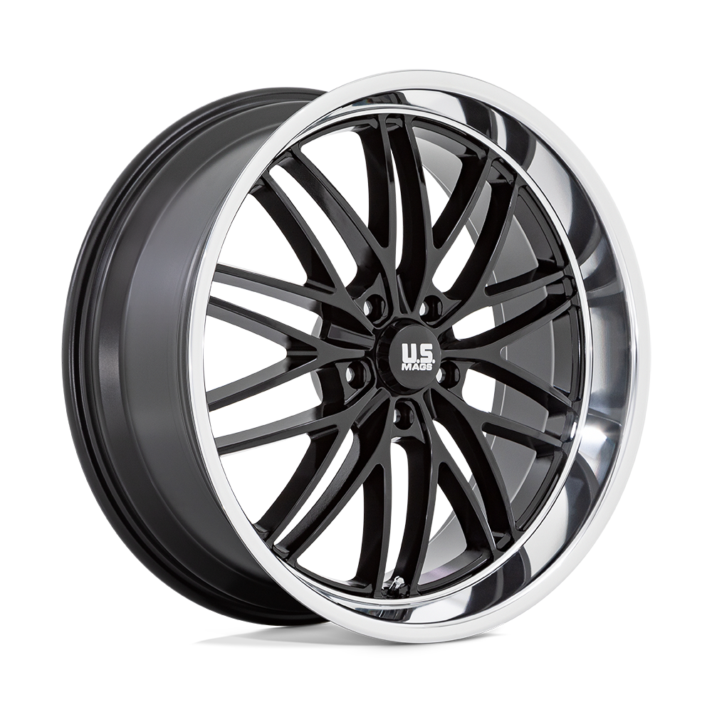 U138 22X9 5X5.0 G-BLK DIA-LP 15MM