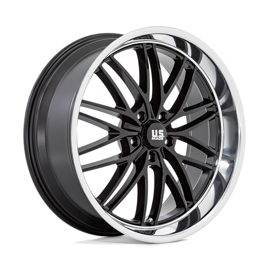 U138 22X9 5X5.0 G-BLK DIA-LP 15MM