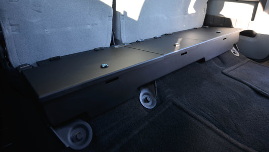 ESP Truck Accessories Lockable Metal Truck Storage For Under The Back Seat USSF250-01