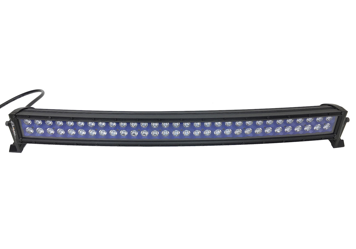 Quake LED - QUCA744 - 32 Inch Curved LED Light Bar Dual Row 180 Watt Blue Reflector Spot Ultra ARC Color Series