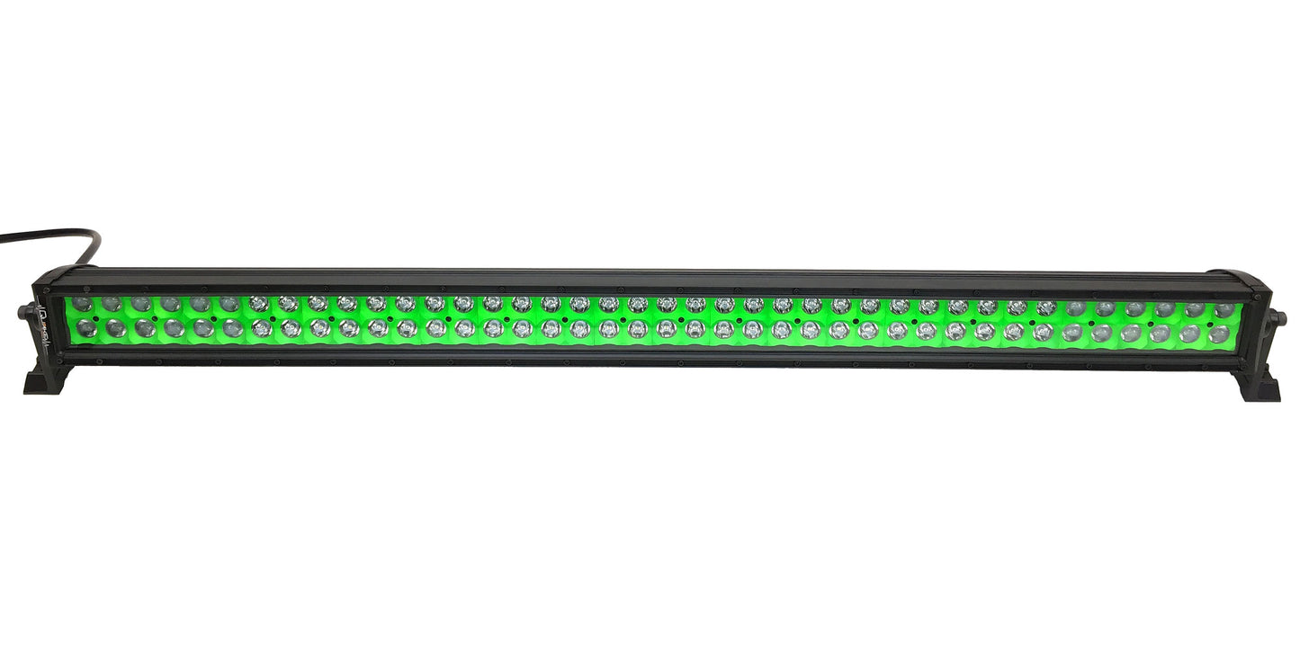 Quake LED - QUU581 - 42 Inch LED Light Bar Dual Row 240 Watt Green Reflector Combo Ultra Color Series