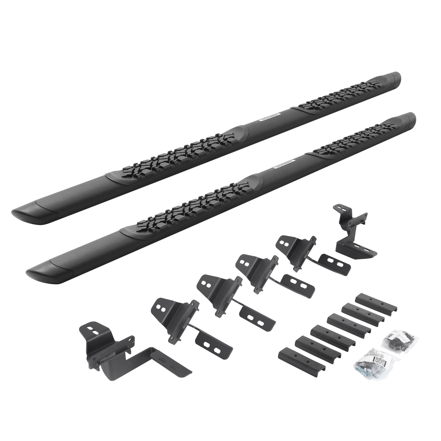 Go Rhino V3450568T V3 Series Aluminum Side Steps With Mounting Brackets Textured Black