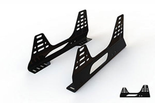 Reverie Universal 'Kinked' Seat Subframe Mounts - Pair, Satin Black Powder Coated R01SI6002