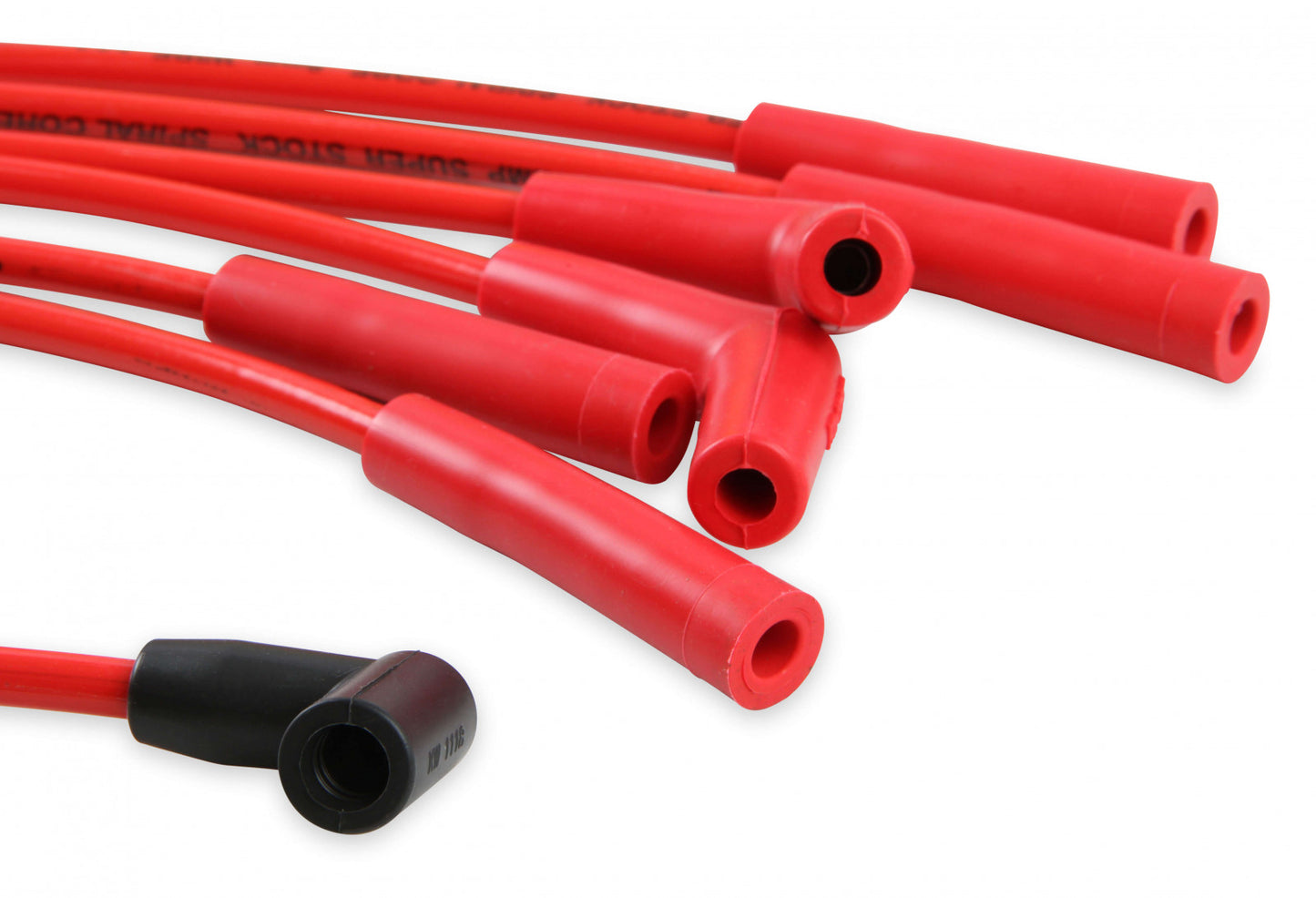 ACCEL Spark Plug Wire Set - Super Stock Spiral Core 8mm - Jeep L6 - Red 5129R