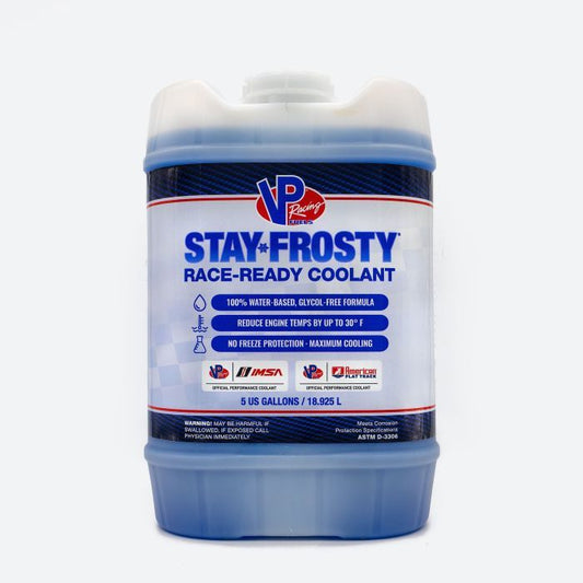 VP Racing Stay Frosty Race-Ready Coolant 5Gallon Pail 2306
