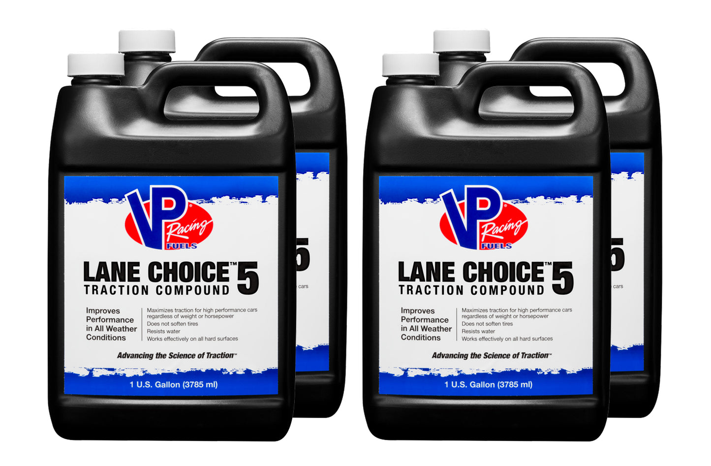 VP Racing Lane Choice 5 Traction Compound 4/1GallonCS 23514