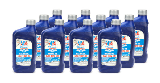 VP Racing SAE10W30 Classic Non-Synthetic Racing 12/Qts Case 2679