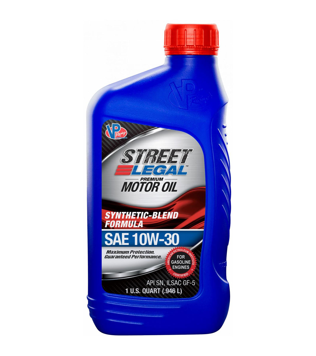 VP Racing Street LegalSYNthetic-Blend Formula 10W30 (GF-6) Qt VP3710343