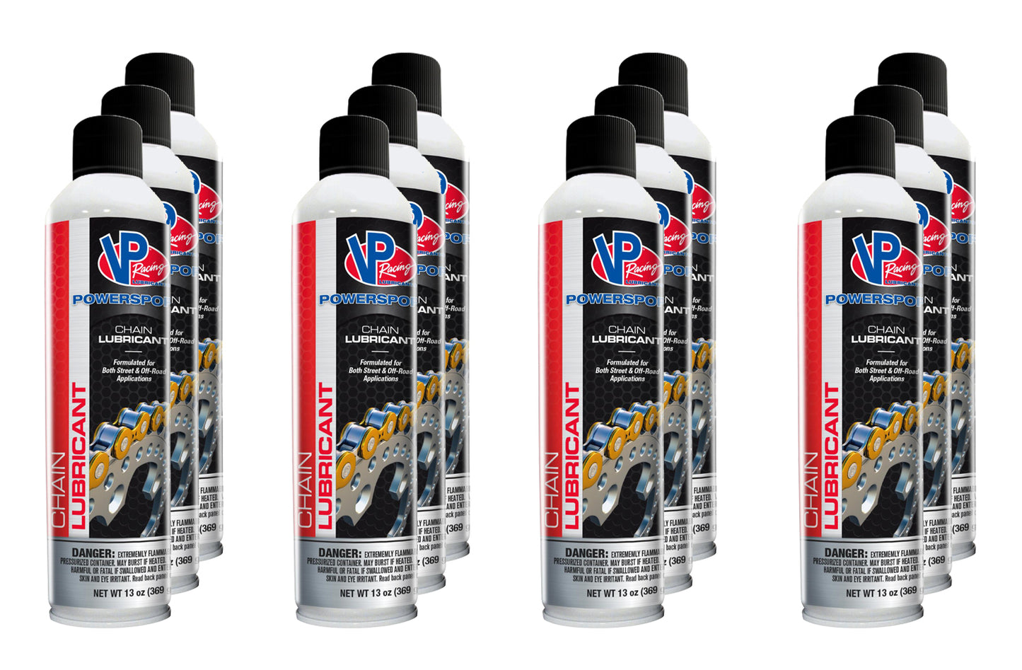 VP Racing Chn Lubricant Aerosol 12/13oz VP7910020C