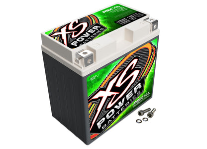 XS Power Batteries 12V AGM Powersports Series Batteries - M6 Terminal Bolts Included 800 Max Amps PSX14L