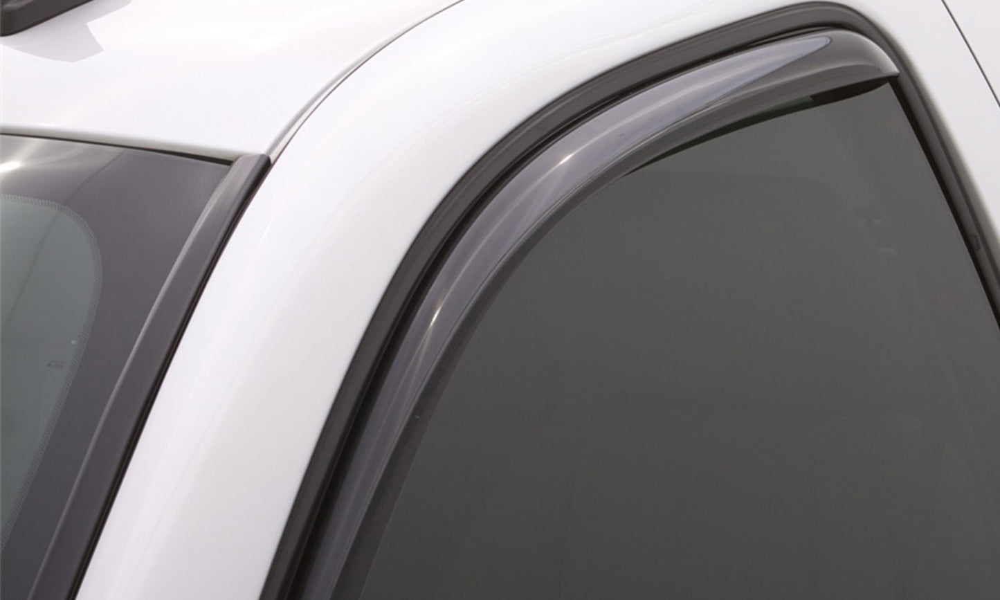 Lund 182445 Ventvisor Elite Side Window Deflectors 2-Piece Set for 2017-2019 Nissan Titan; 2017-2019 Titan XD Fits Standard and King Cab