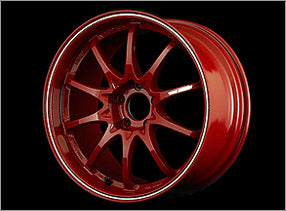 Volk CE28 10 SPOKE CLUB RACER SCHOLARSHIP 16x8.0 RISING RED / RIM FLANGE DC Wheel