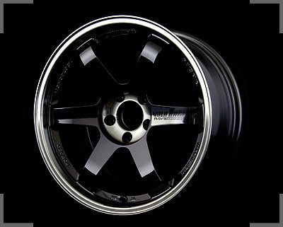 Volk TE37SL 18x11.0 PRESSED DOUBLE BLACK Wheel