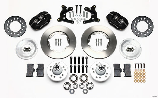 HD Front Brake Kit 62-72 A Body Drum Spindle