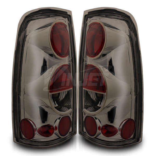 WINJET 1999-2006 CHEVROLET SILVERADO ALTEZZA/1999-2003 GMC SIERRA ALTEZZA Tail Light - Chrome/Smoke CTWJ-0004-CS