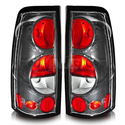 WINJET 1999-2003 GMC Sierra Altezza Tail Light - Carbon Fiber/Clear WJ20-0004-06-1592