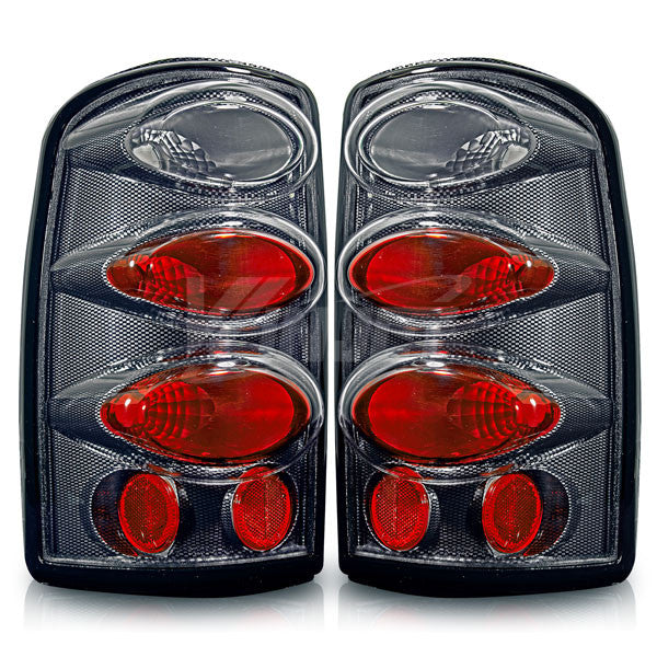 WINJET 2000-2006 Chevrolet Tahoe Altezza Tail Light - Carbon Fiber/Clear WJ20-0005-06-1601