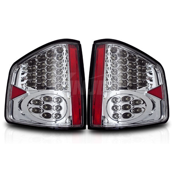 WINJET 1996-2000 Isuzu Hombre LED Tail Light - Chrome/Clear WJ20-0008-01-1616