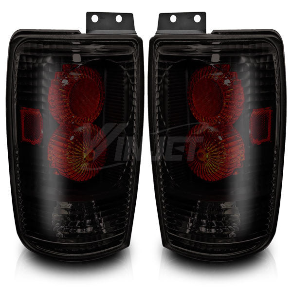 WINJET 1997-2002 Ford Expedition Altezza Tail Light - Black/Smoke WJ20-0018-05-1095