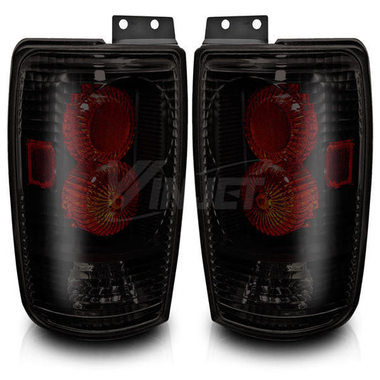 WINJET 1997-2002 Ford Expedition Altezza Tail Light - Black/Smoke WJ20-0018-05-1095