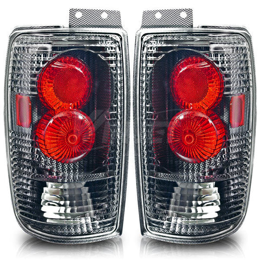 WINJET 1997-2002 Ford Expedition Altezza Tail Light - Carbon Fiber/Clear WJ20-0018-06-1096