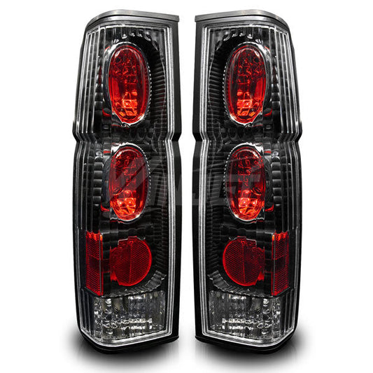 WINJET 1986-1997 Nissan Hardbody Altezza Tail Light - Black/Clear CTWJ-0041-BC