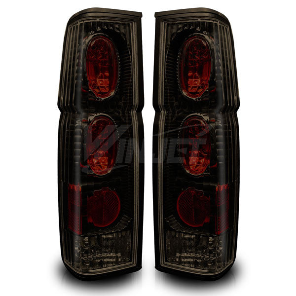 WINJET 1986-1997 Nissan Hardbody Altezza Tail Light - Black/Smoke WJ20-0041-05-1126