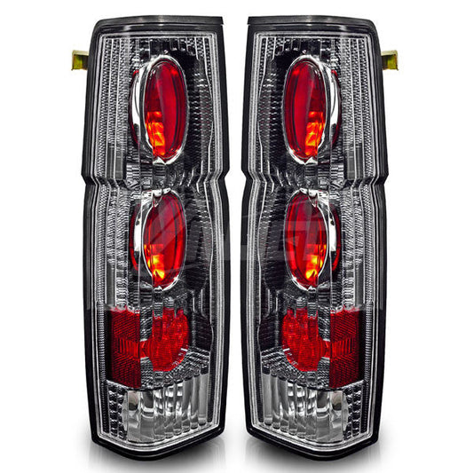 WINJET 1986-1997 Nissan Hardbody Altezza Tail Light - Carbon Fiber/Clear WJ20-0041-06-1127