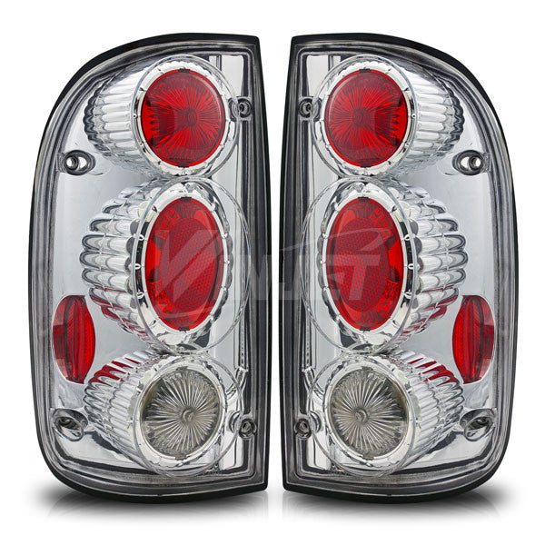 WINJET 2001-2004 Toyota Tacoma Altezza Tail Light - Chrome/Clear WJ20-0046-01-1144