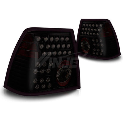 WINJET 1999-2005 Volkswagen Jetta LED Tail Light - Black/Smoke CTWJ-0048-BS