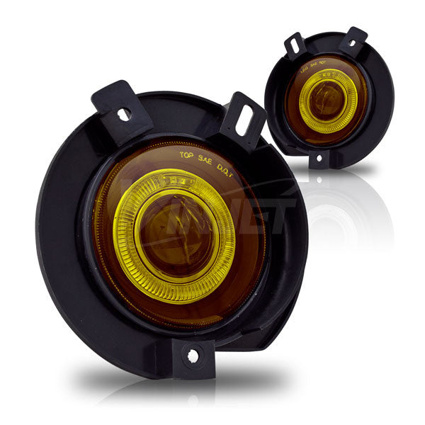 WINJET 2002-2005 Ford Explorer Halo Projector Fog Light - Yellow CFWJ-0063-Y