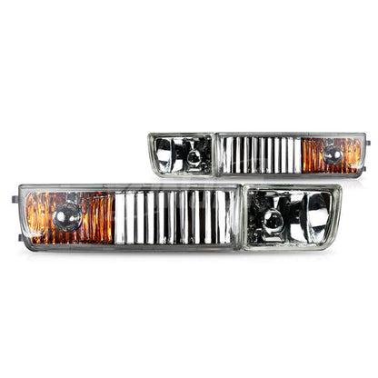 WINJET 1993-1998 Volkswagen Jetta/Golf Fog Light - Clear CFWJ-0090-C