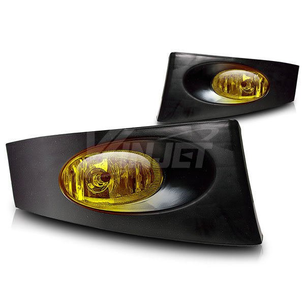 WINJET 2006-2008 Honda Fit Fog Lights - (Wiring Kit Included) - (Yellow) WJ30-0106-12-1391