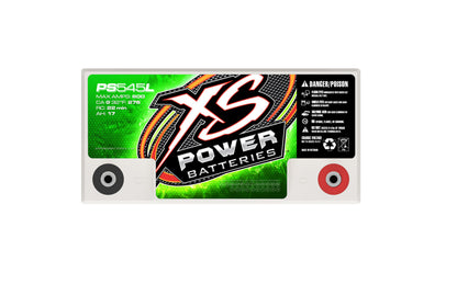 XS Power Batteries 12V AGM Powersports Series Batteries - M6 Terminal Bolts Included 800 Max Amps PS545L