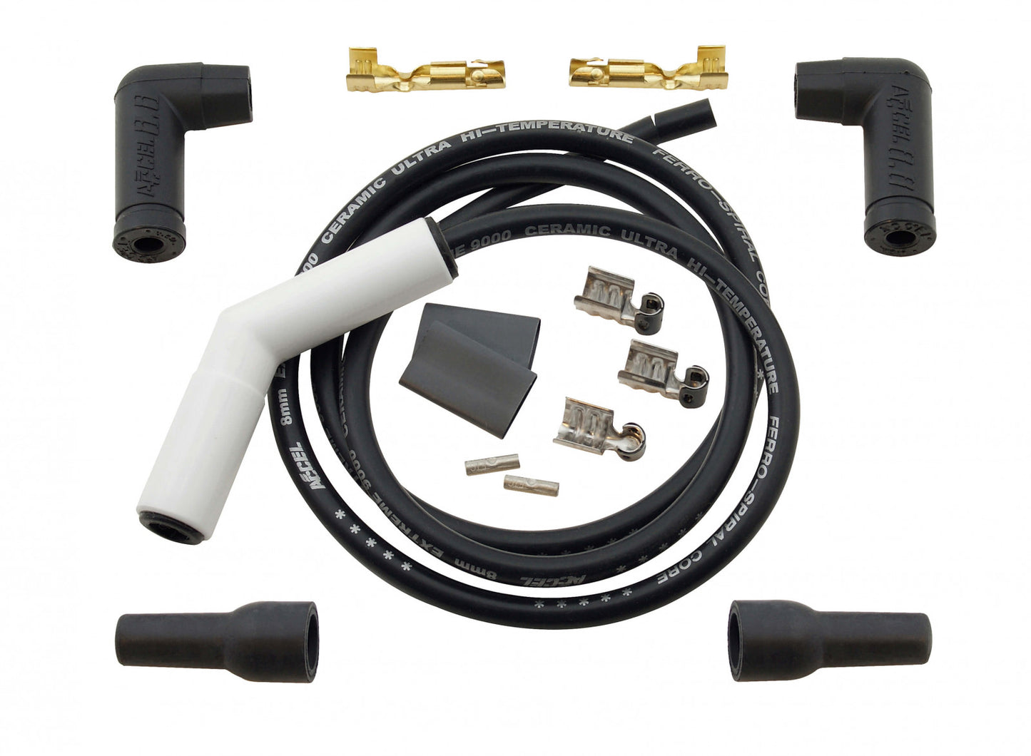 ACCEL Spark Plug Wires - Extreme 9000 - Ceramic Booted Single Wire Replacement 170902C