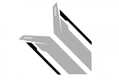 APR Sideburns - Silver APR / Black Stripe PM100335