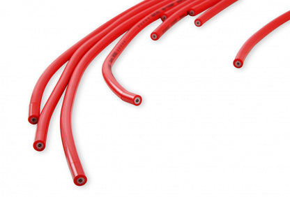 ACCEL Spark Plug Wire Set - 8mm - Universal - Red Wire with Red 90 Deg Boots 5041R