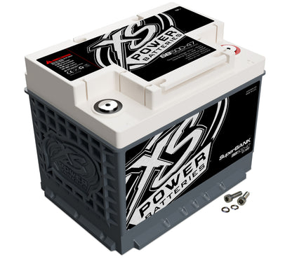 XS Power Batteries 12V Super Bank Capacitor Modules - M6 Terminal Bolts Included 10000 Max Amps SB500-47