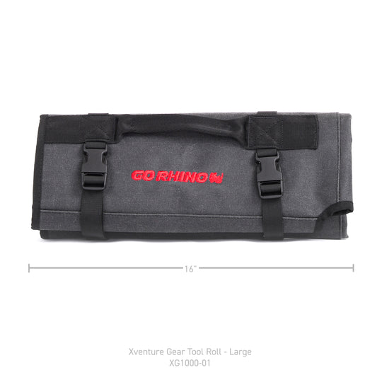 Go Rhino XG100001 Xventure Gear Tool Roll Large Textured Black